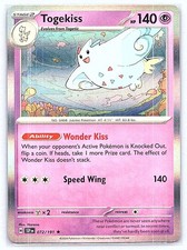 TOGEKISS 072/191 HOLO SURGING SPARKS CARTA POKEMON TCG