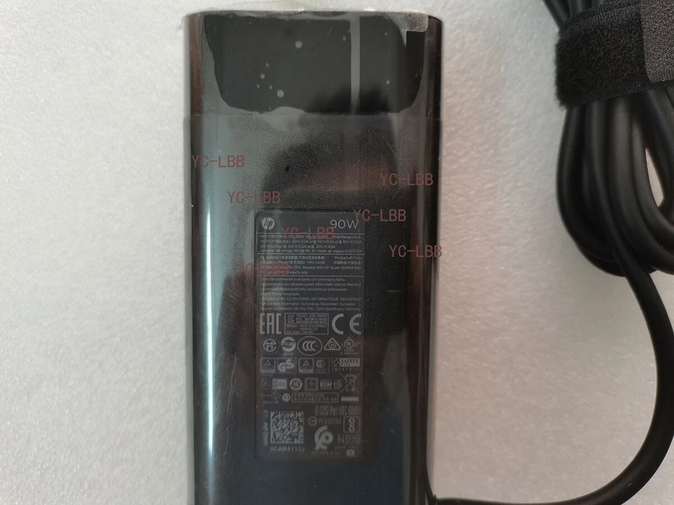 Adaptador genuíno 20V 4.5A TPN-DA08 para LG Gram Pro 16 16Z90SP-AD7VK HP TYPE-C 90W - Imagem 3 de 4