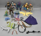 Vintage Playmates TMNT Ninja Turtles Action FIgures Accessories Parts Lot 90's
