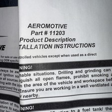 Aeromotive Fuel System 11203