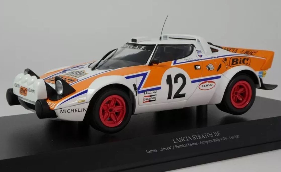 MINICHAMPS LANCIA Stratos HF 1979 voiture miniature de rallye 1/43 Kostas