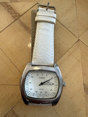 Bijoux Terner Women's Tank Quartz Watch New Battery Silver Tone