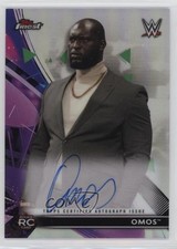 2021 Topps Finest WWE Roster Auto Omos #RA-OM Auto 8wa