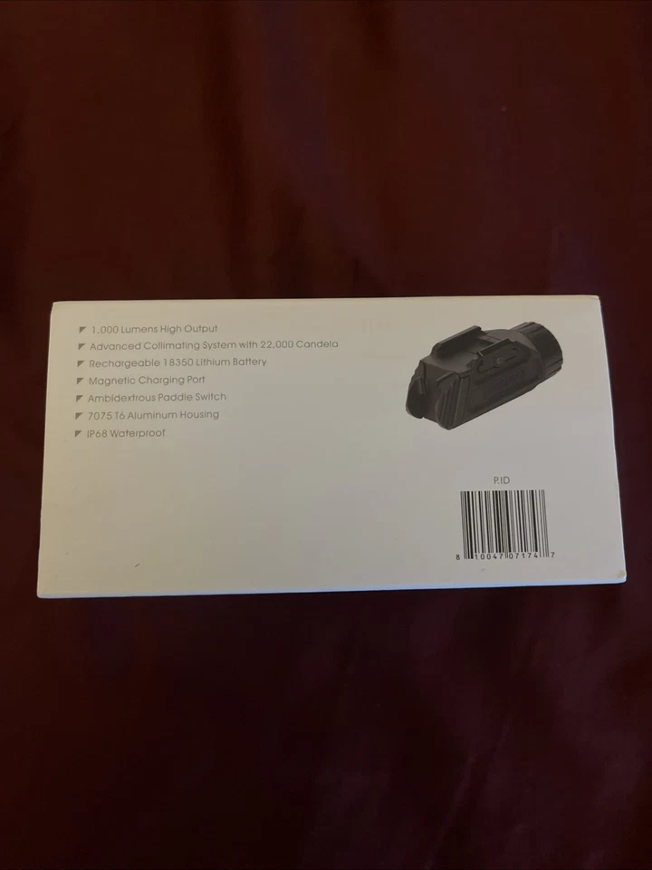 Luz pistola Holosun P ID (nueva con caja) 1000 lúmenes Foto 2 de 4