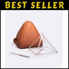 Clear Crystal Singing Pyramid 6" Set