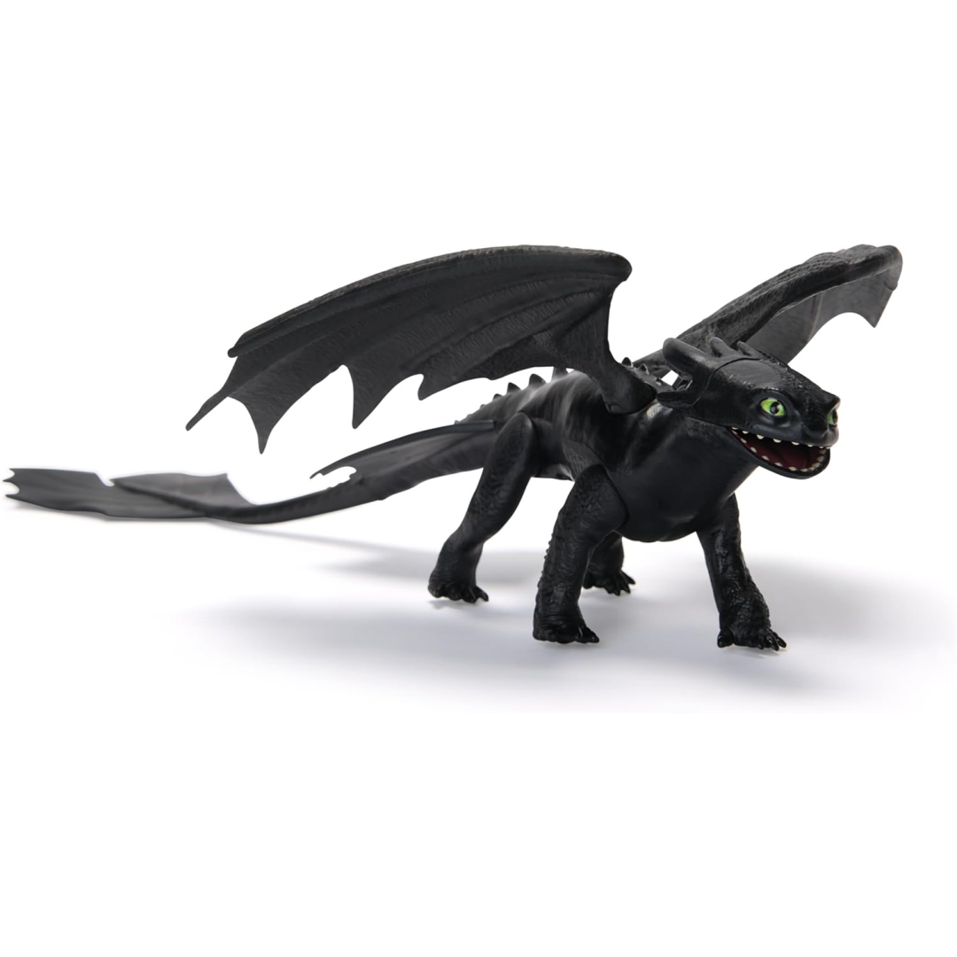 How to Train Your Dragon Toothless Dragon Figure New