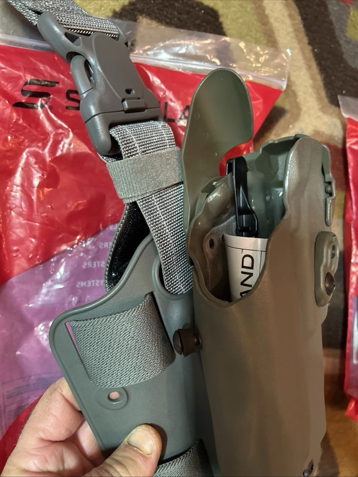 Funda Safariland ALS Lev1 Springfield Armory Prodigy 4.25 🔴 Punto Rojo y Luz Foto 3 de 4