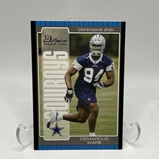 2005 Bowman DeMarcus Ware #129 RC Rookie Card Dallas Cowboys HOF. rookie card picture