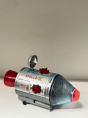 Nomura Japan 60 s Apollo-Z Moon Traveler  12.5'' tin space robot WORKS