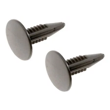 Panel Trim Retainer | Interior 2 Pieces Nylon Black 20 mm Fastener Head Diameter