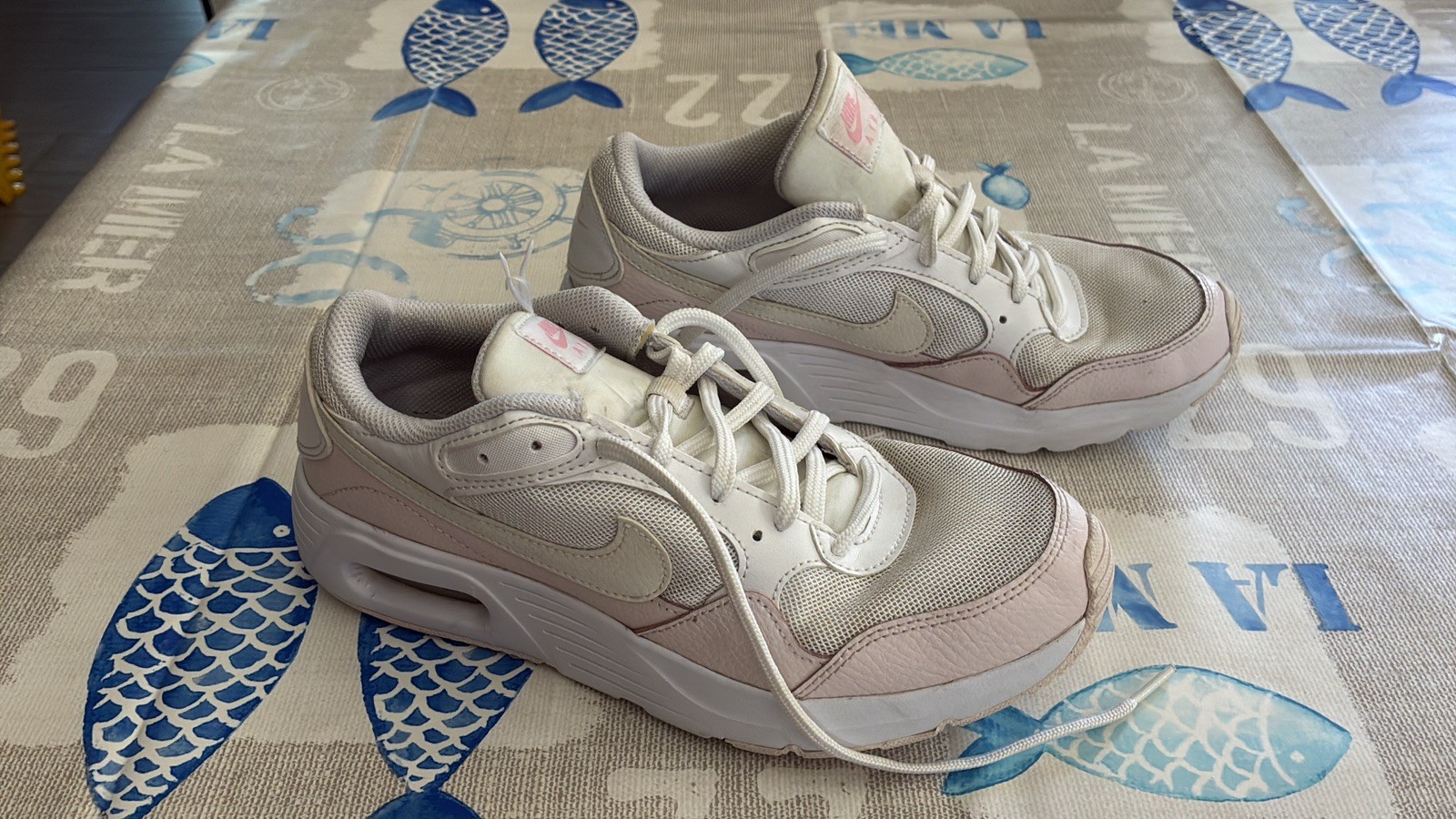 Nike Air Max SC GS White Pearl Pink Kids EU40