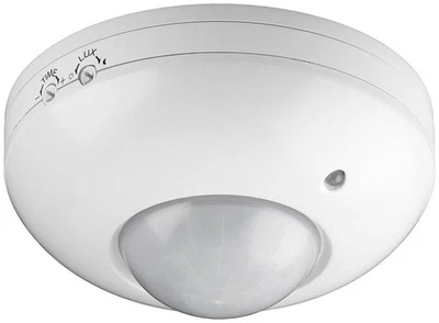 GOOBAY 360° Infrarot Bewegungsmelder für Aufputz Deckenmontage LED geeignet IP20 1200W