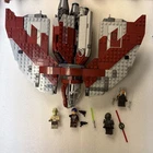LEGO 75362 Star Wars Ahsoka Tano’s T-6 Jedi Shuttle - 99% Complete With Figures