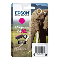 Original Xl Epson Tintenpatrone T2433 Magenta Expression Photo Elefant Serie Rot