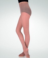 Body Wrappers A31 Women's Size Large/Extra Large Jazzy Tan Convertible Tights