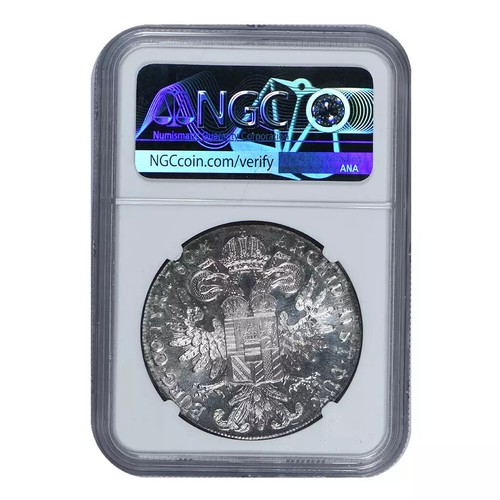 1780 Austria Silver THALER NGC PF-68 CAMEO SILVER MODERN RESTRIKE - Picture 4 of 4