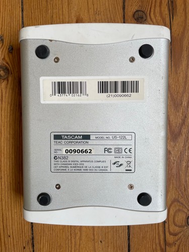 Tascam US-122L USB 2.0 Audio/Midi Interface. Home recording - Picture 2 of 4