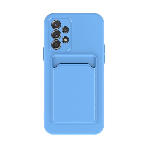 For Samsung A16/A14/A12/A52/A03/A02 Shockproof Silicone Card Slot Case TPU Cover - Imagen 20 de 35
