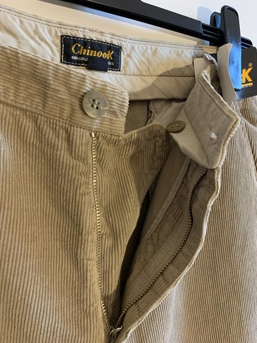 Pantalone Chinook mod. Denver taglia 48-50. 100% Cotone. Colore Beige. Velluto - Picture 6 of 7
