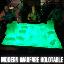MODERN WARFARE Wargame Holotable , Green Led ...