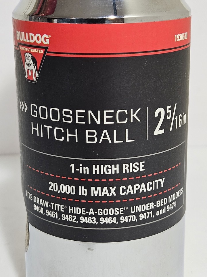 Bulldog Gooseneck Hitch Ball 2-5/16
