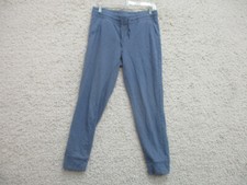 Champion Pants Medium Adult Blue Joggers Pockets Tapered Stretch Modern Womens M