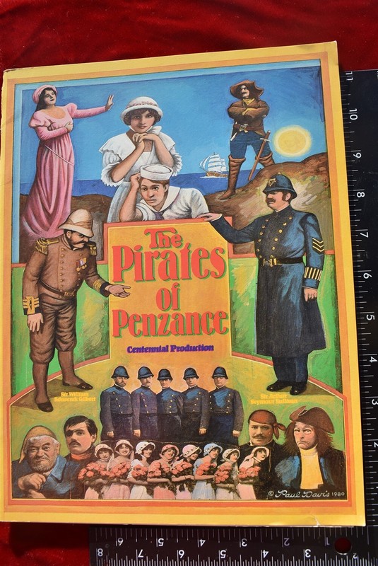 PIRATES PENZANCE LINDA RONSTADT ROBBY BENSON Musical BROADWAY Souvenir Program