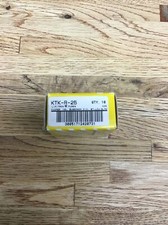 New Lot Of 10pcs Bussmann Limitron KTK-R-25 Amp Fuses Class CC 600Vac HH-2