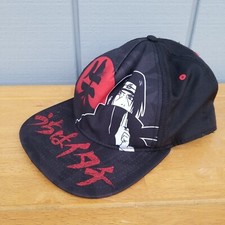 RARE Naruto Shippuden Hat Anime Snapback Adjustable Ball Cap Black
