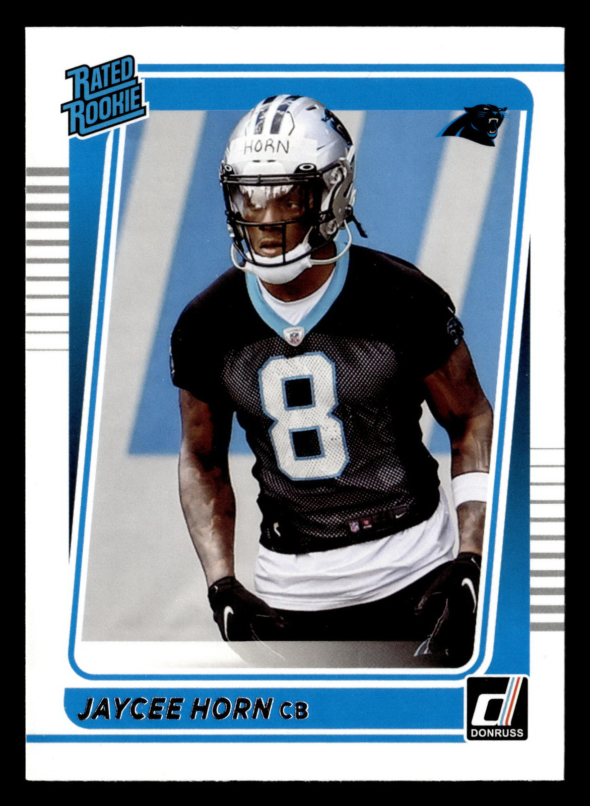 Jaycee Horn Panini Donruss #329 Base