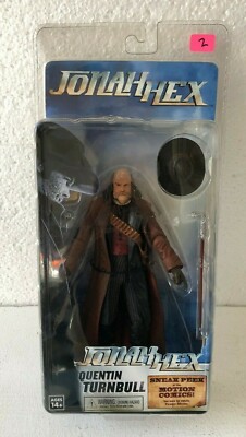 NECA Jonah Hex Quentin Turnbull DC Comics Reel Boys 7'' Action Figure NIB Sealed