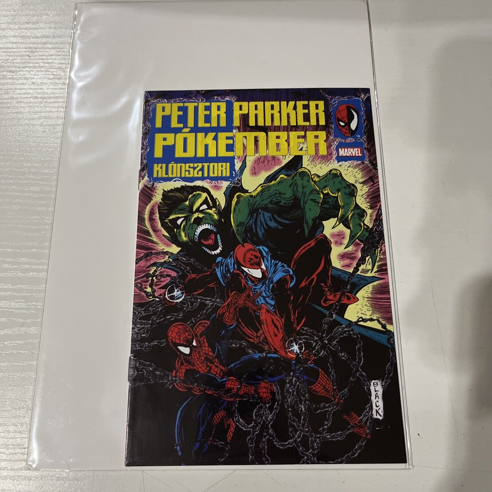 Rare Spider-Man Ashcan In Hungarian Peter Parker Pokember Mint Cond Or Better