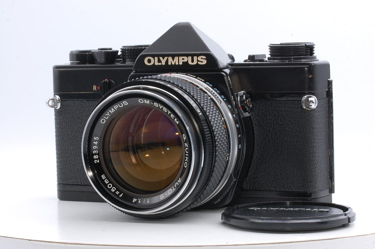 【C5314】オリンパス OM-1 + F.ZUIKO AUTO-S 50mm Olympus OM-1 Black 35mm SLR G.zuiko Auto-s 50mm f1.4