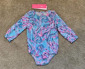 lilly pulitzer baby bodysuit