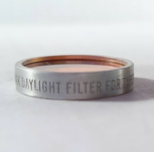 VNTG Kodak Series IV Daylight Fitler For Kodak Type A Color Films #9 Deep Yellow - Picture 6 of 9