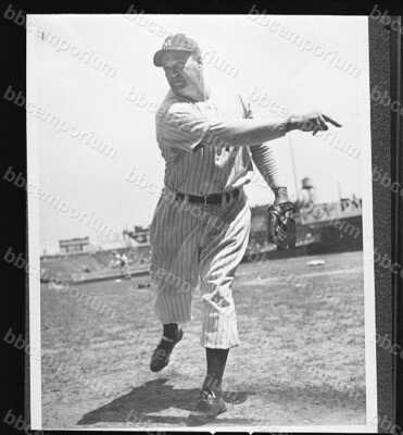Bobo Newsom Medium Frame Negative - Jim Rowe Archive C429