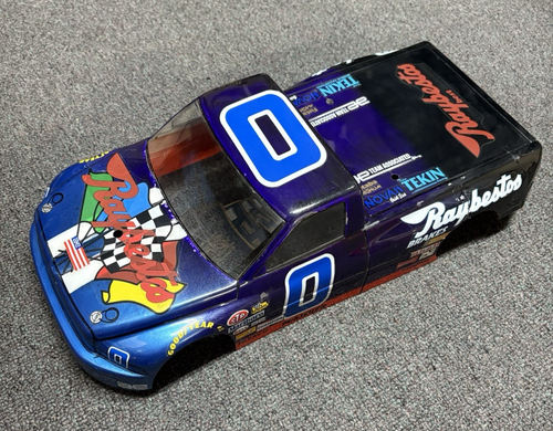 RC10L ASSOCIATED CLASSIC 1/10 SCALE NASTRUCK PAINTED BODY USED ON ROAD OVAL - Picture 2 of 4