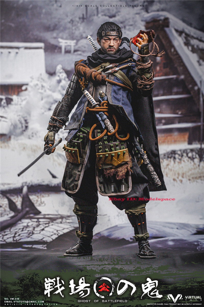 VTS TOYS VM-036A 1/6 Ghost of Tsushima Jin Sakai Warrior