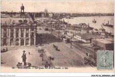 AHXP2-33-0163 - BORDEAUX - les quais vus de la douane