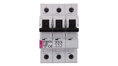 Leitungsschutzschalter 3P C 25A 10kA AC ETIMAT10 002135718 