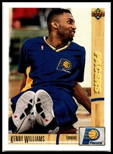 Kenny Williams #211 1991-92 Upper Deck Pacers B0140A