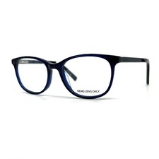 KP 8002 BL Blue Crystal round Kids Eyeglasses 48[]16 130 mm