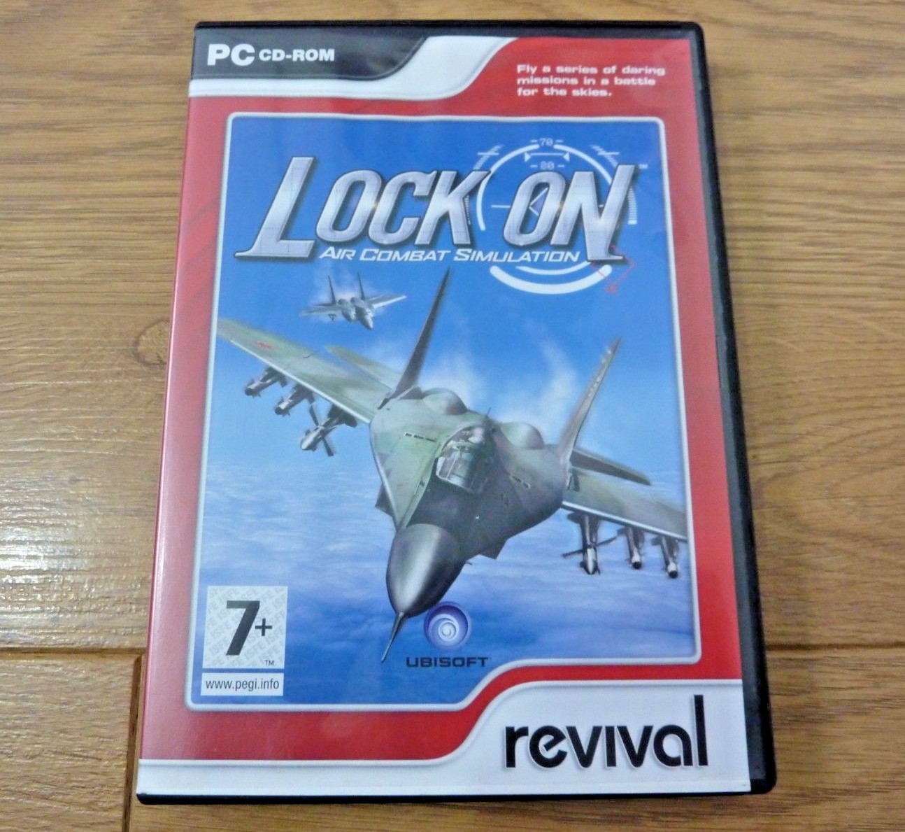 Lock On Air Combat Simulation for PC CD Rom