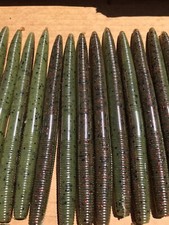 Senko Style 6 Inch Plastic Worms Hand Pour Swimbait 40 Baits