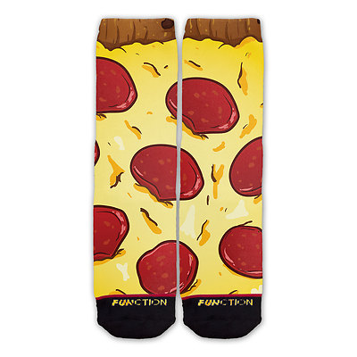 Function Cartoon Pizza Fashion Socks Novelty Food Pepperoni