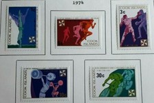 Cook Islands 1974 - 10th British Commonwealth Games - Set of 5 - MNH