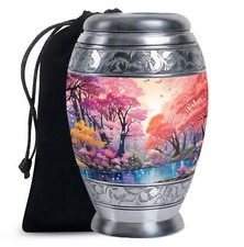 Wilderness Cremation Urn Ashes Large Memorial Urn For Human Ashes