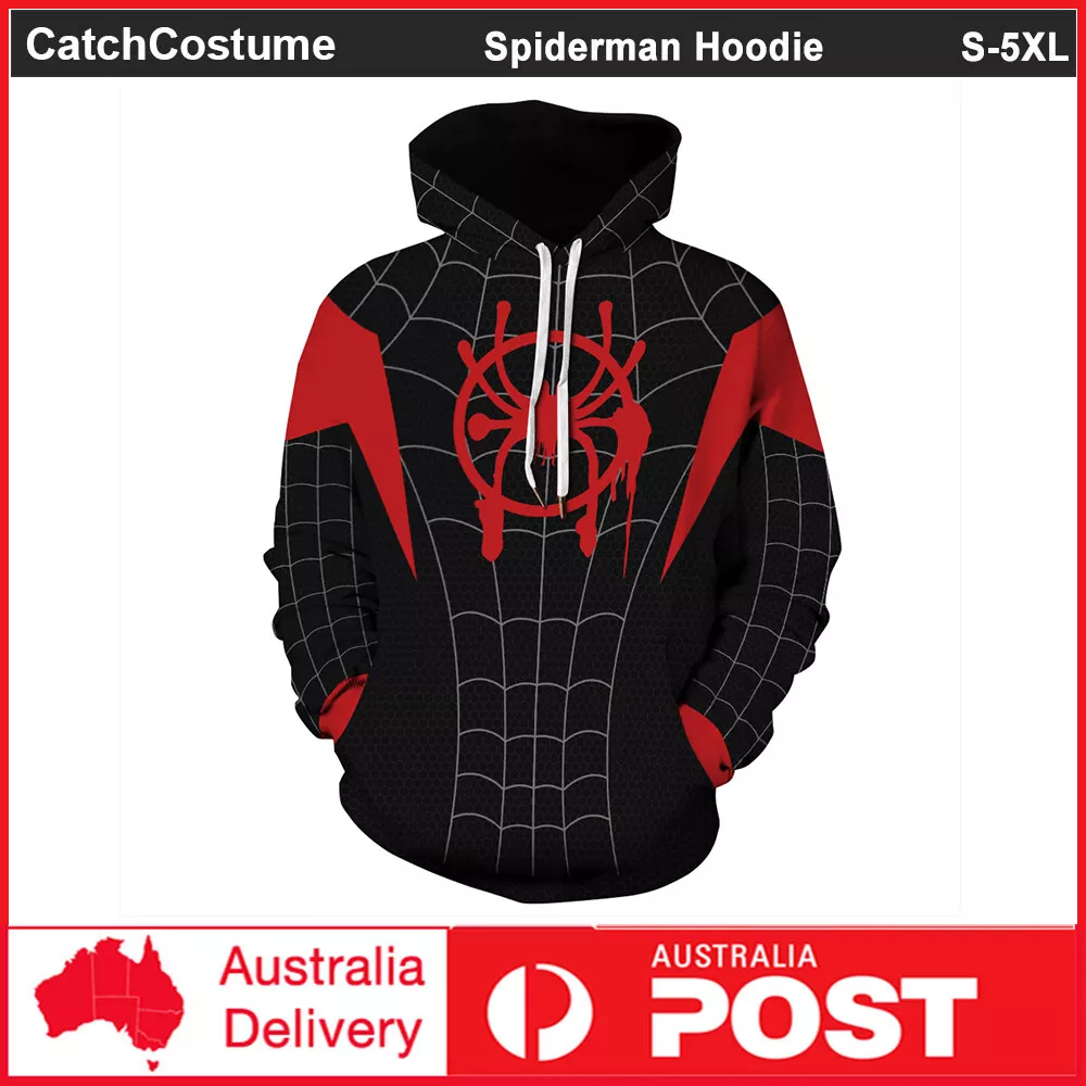 Miles morales into cheap the spider verse hoodie