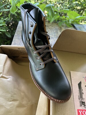 靴 REDWING 9060 BECKMAN FLATBOX Red Wing Heritage Flatbox Beckman 9060 - Black Klondike - Franklin