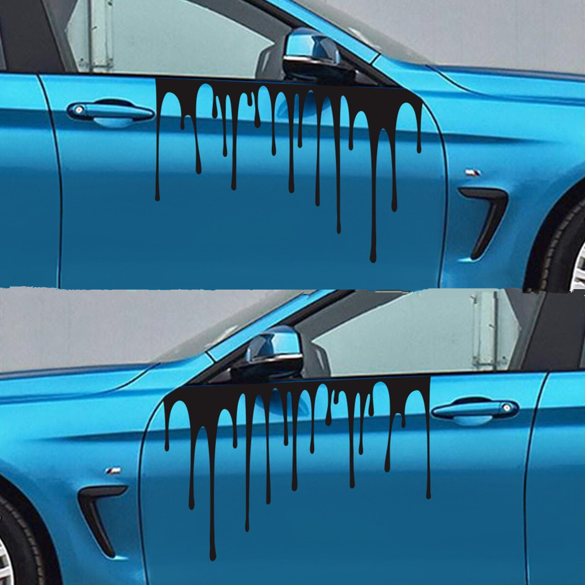 Car Decals Vinyl Door Side Stickers Terror Blood Graphics